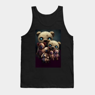 8 Teddy bears watching Tank Top